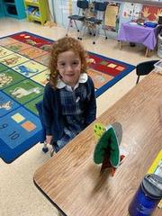 Standing up our trees to showcase all four seasons!