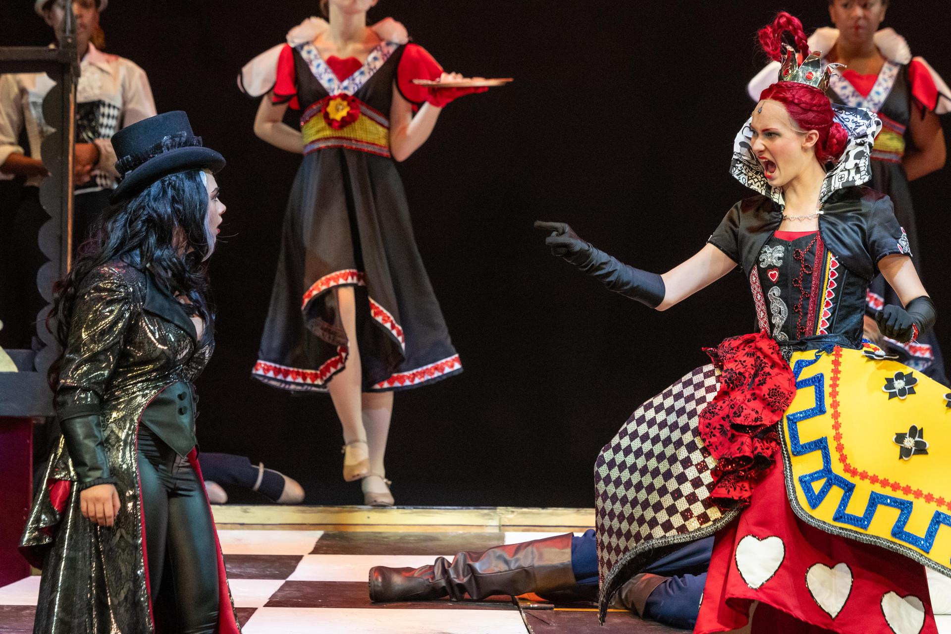 A scene from Wonderland