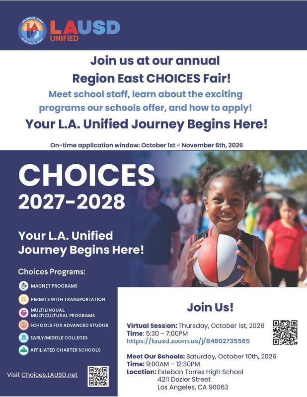Flyer For Choices Event