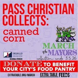 We need your help! Let's help our Mayor and Pass High Alum win the March of the Mayors by collecting the most canned goods.
