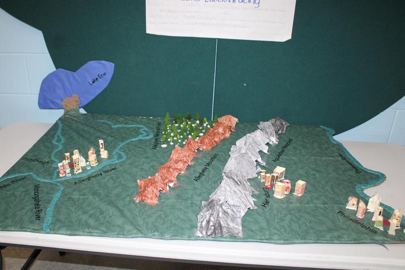 3d model of the state of pennsylvania