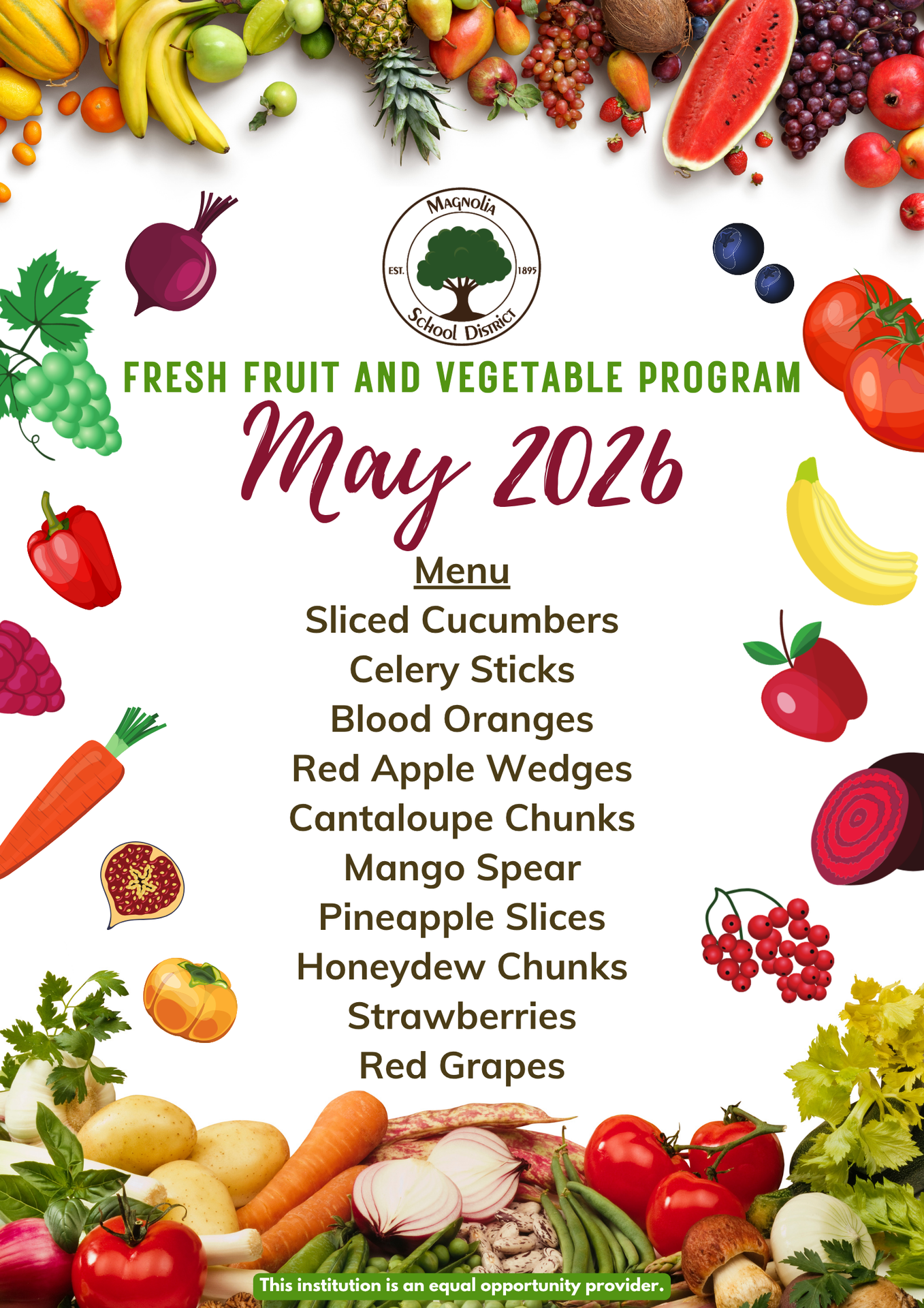 FFVP Menu - May 2026