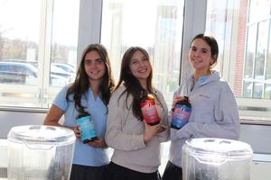 Each year, Trinity Hall takes on the significant task of aiming to reach 100 percent student participation in The Fund for Trinity Hall, the school’s annual fund. The Fund for Trinity Hall bridges the gap between the tuition Trinity Hall students pay and the annual cost it takes for students to be educated. The Fund supports programming for students across disciplines including arts, athletics and school clubs, and also supports professional development for the faculty and staff.   The Student Annual Fund Committee, which now bears the name Development Delegates, was founded in order to encourage students to give towards The Fund each year. This was an extra special year for the Student Annual Fund; Development Delegate student leaders Taleen McOmber ’26, Maggie Hayser ’27, and Lily O’Conn