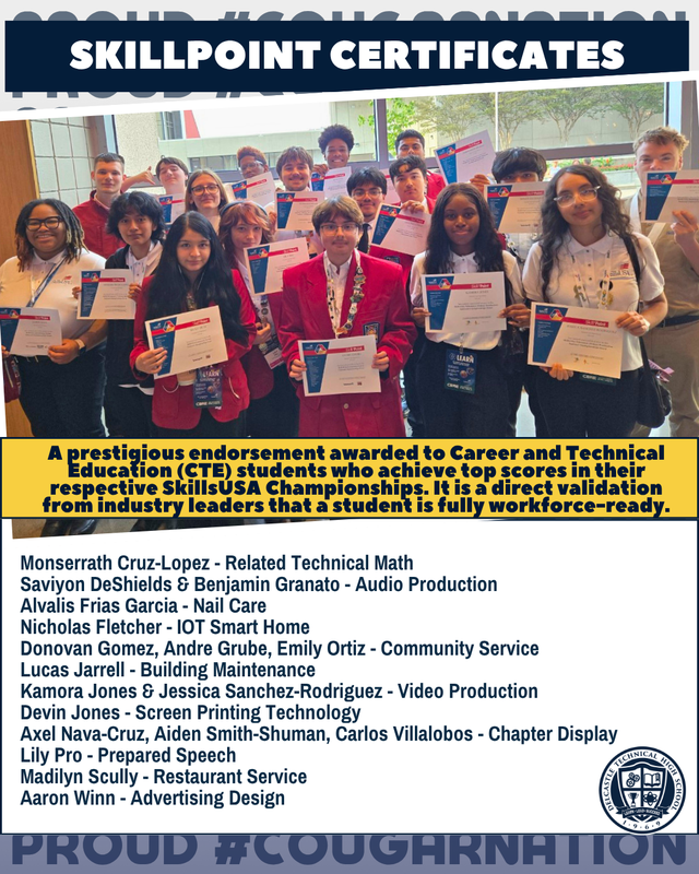 Delcastle Sends 41 Competitors to 2026 SkillsUSA NLSC