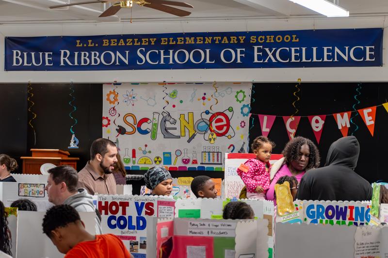 Curiosity was on full display at L.L. Beazley Elementary School on Thursday, February 26, 2026, as the school’s cafeteria came alive with student-led science experiments and interactive learning as part of the Lions' science fair.