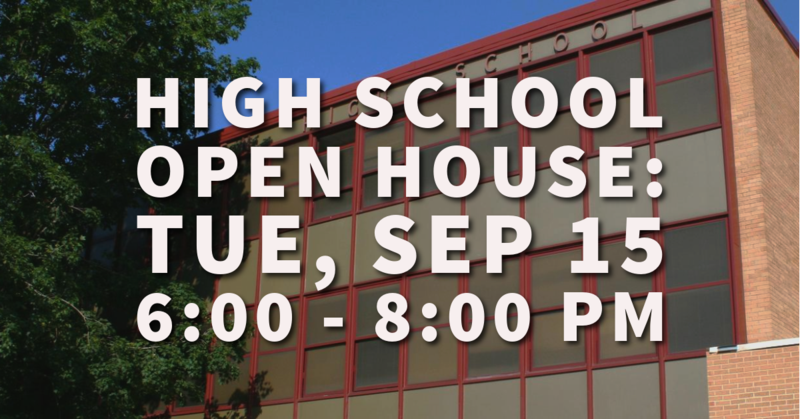 NBHS Open House