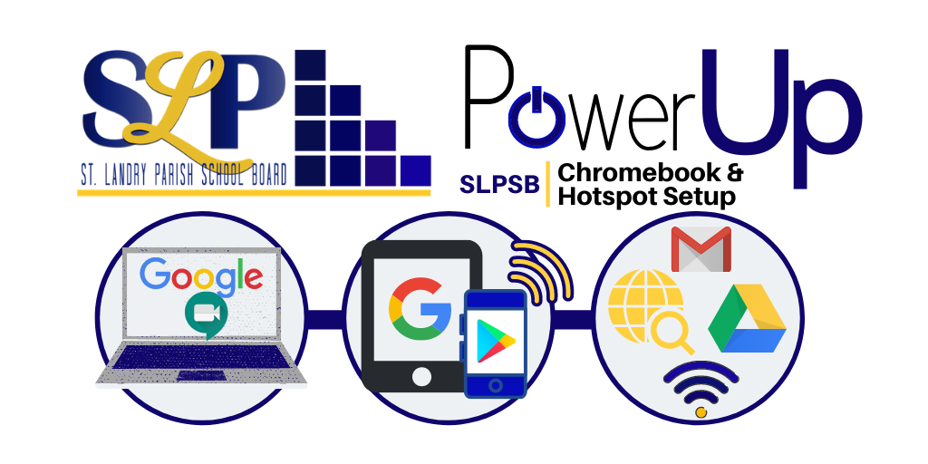 power up chromebook setup