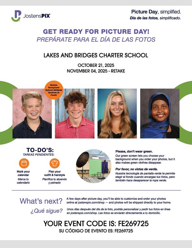 Picture Day Information for Ordering - 1