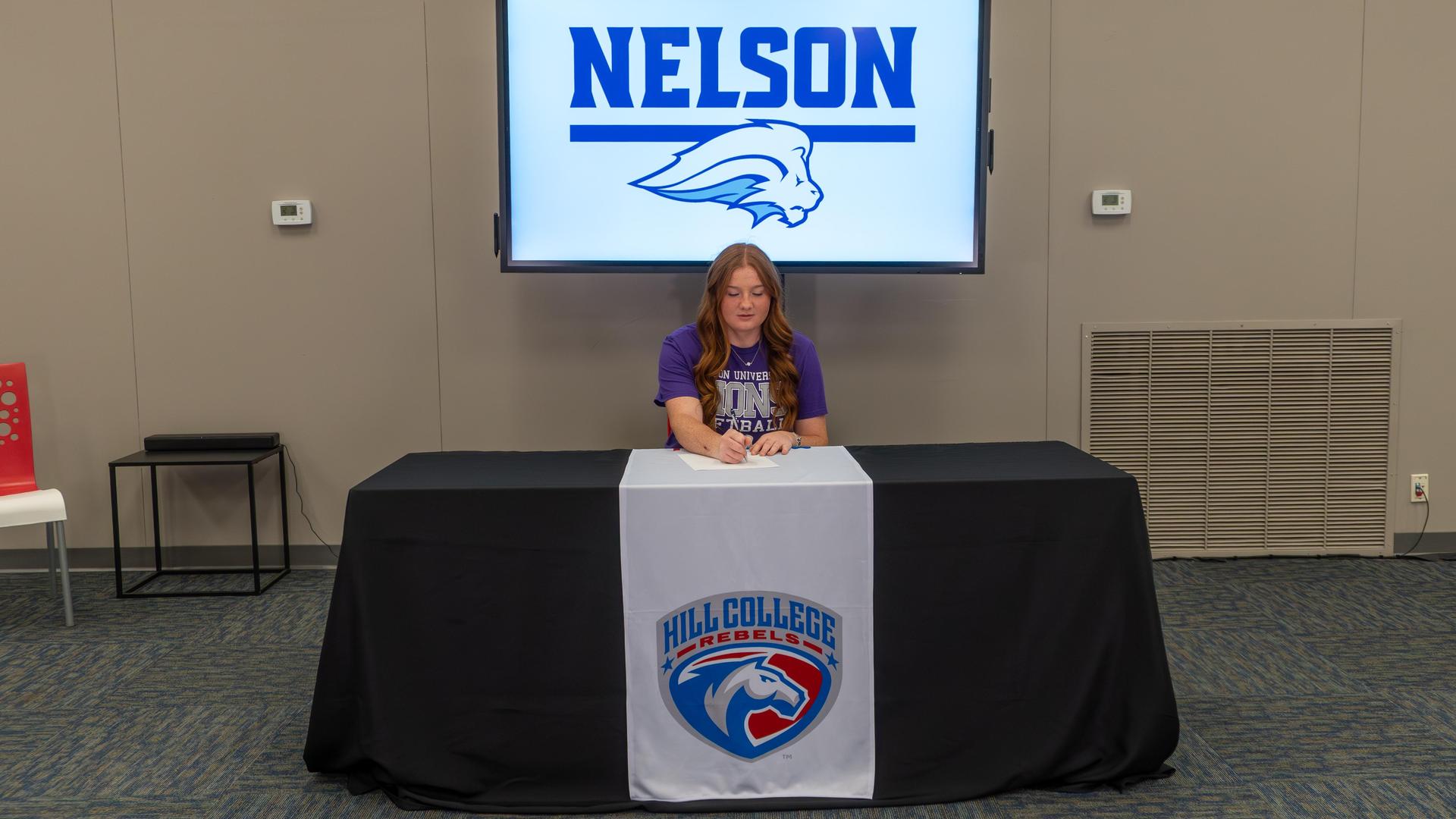 Grace signing to play softball at Nelson University