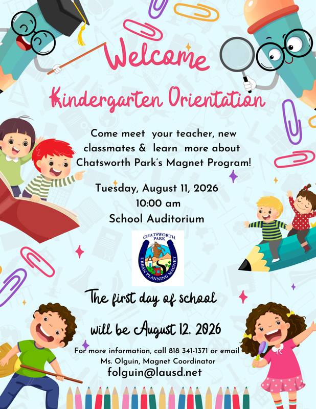Kindergarten Orientation