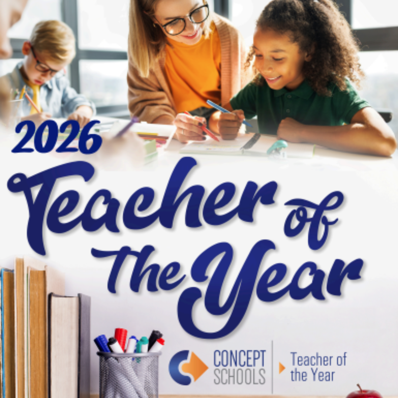 2026 Teacher of Year Graphic