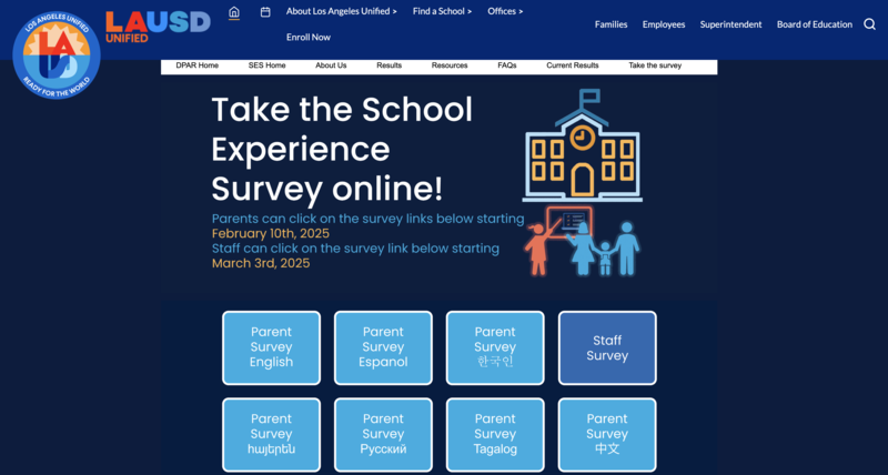 School Experience Survey