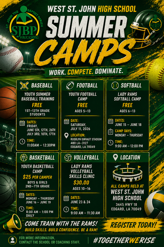 WSJH Summer Camps 2026