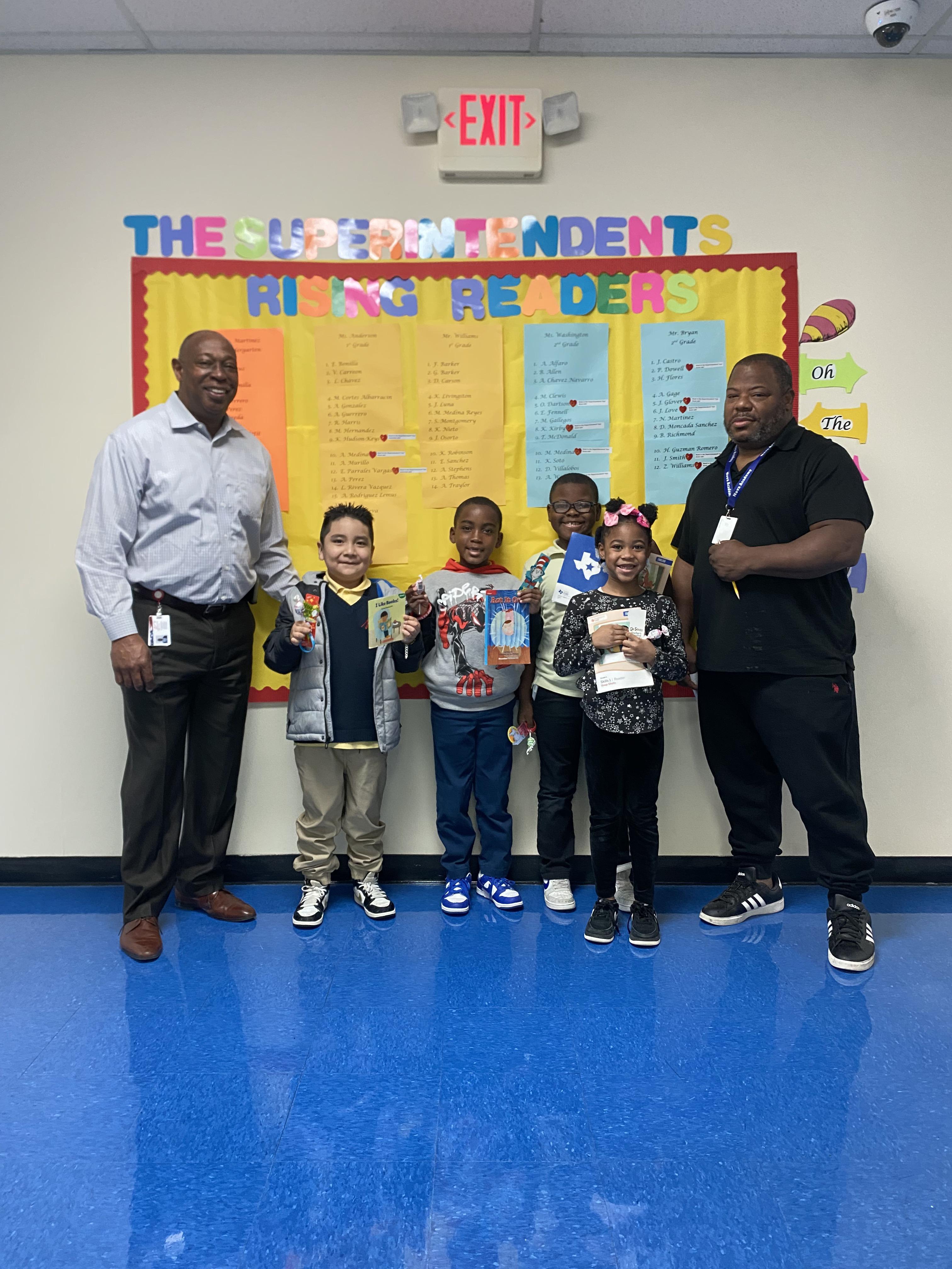 Superintendent's Rising Readers Featured Photo