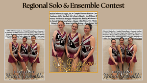 twirlers at regional contest