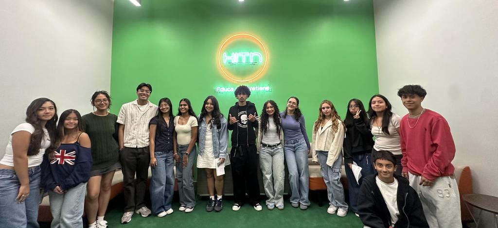 Students at HITN TV