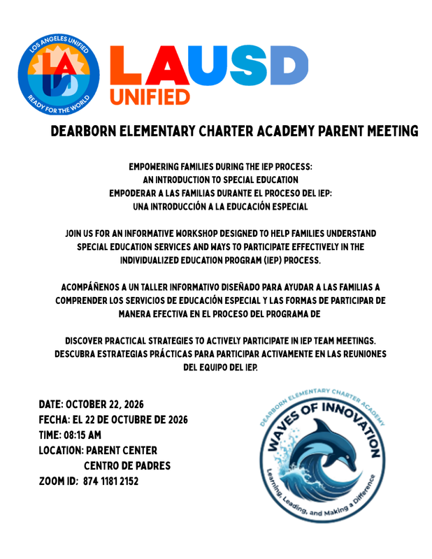 IEP Process Parent Workshop