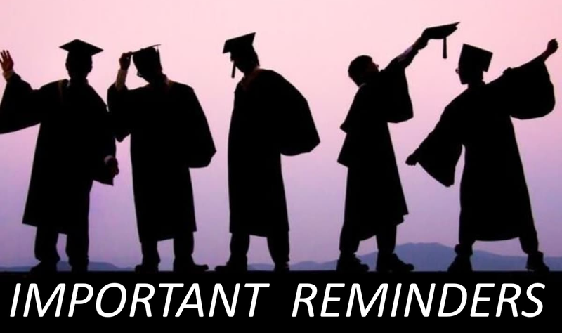 Graduate Reminders