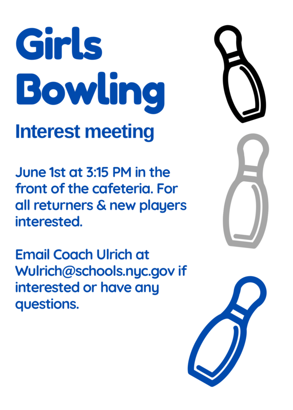 Girld Bowling Interest Meeting