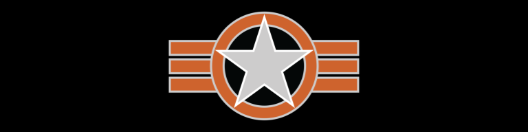 star and bars black logo