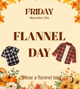 Friday is Flannel Day