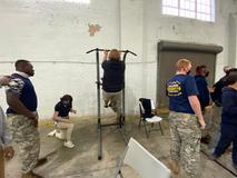 8th grade JROTC visit