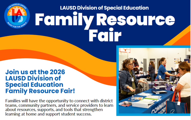 Special Education Family Resource Fair