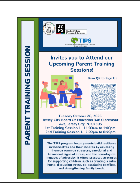 TIPS PARENT SESSION SIGN UP