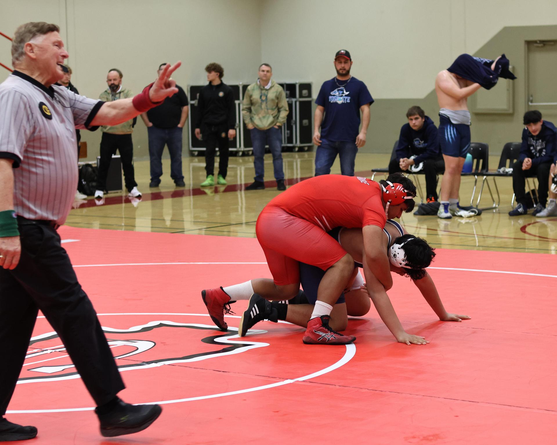 wrestling against yosemite