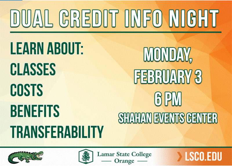 Informational night flyer