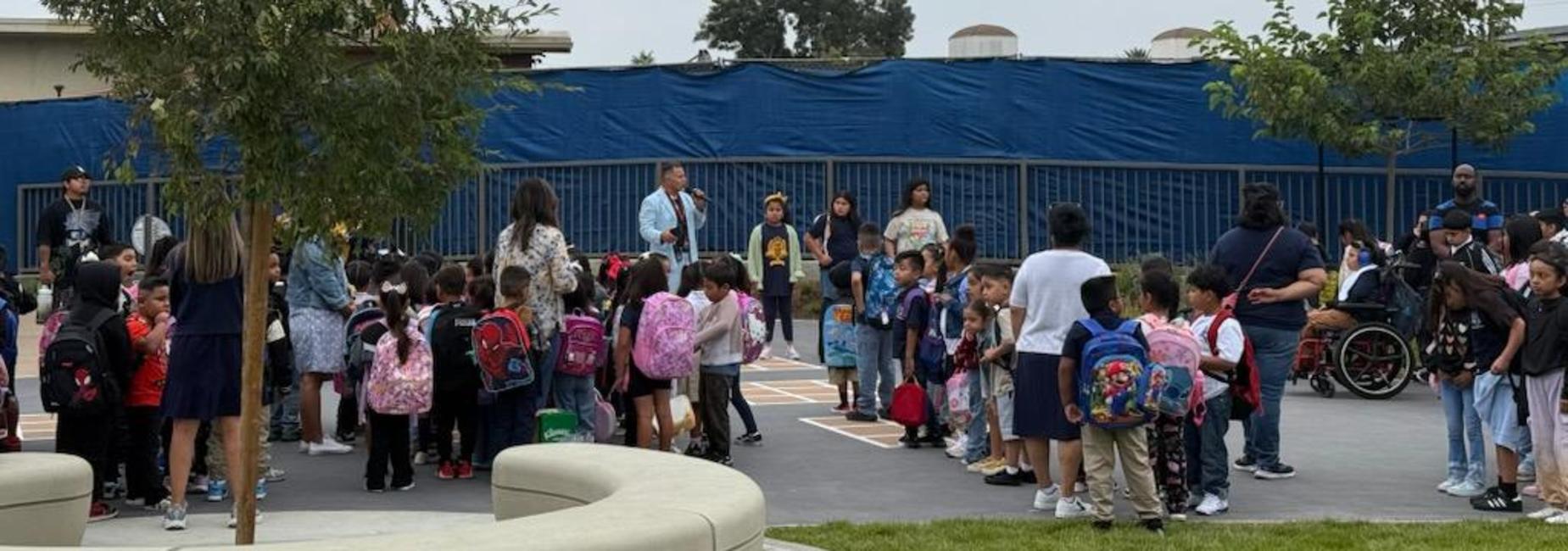 Ascot's first Friday Morning Assembly, August 15, 2025