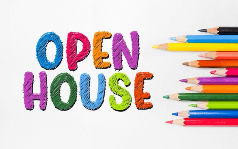 Open House text
