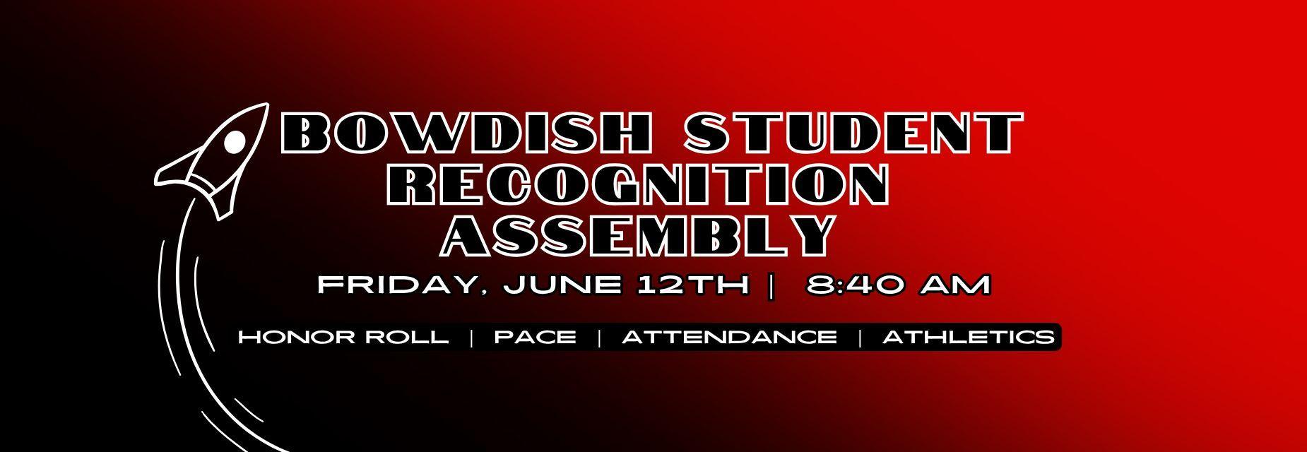 Student Recognition Assembly