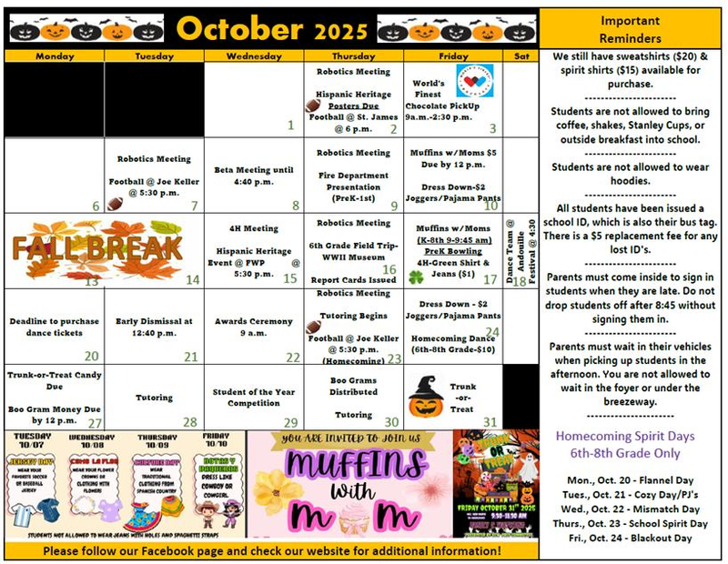 October