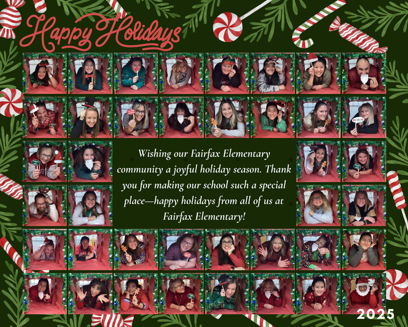 Fairfax Staff Holiday Card