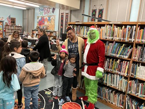 Christmas Grinch attendance gifts 2025, Ms Thomas