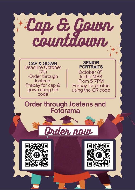 cap and gown flyer
