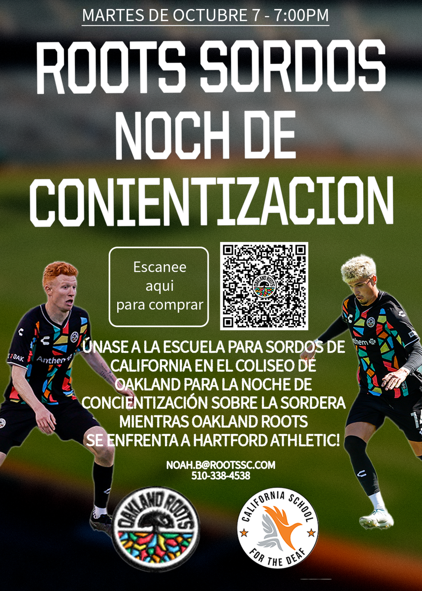 Folleto de la Noche de Concientización sobre la Sordera