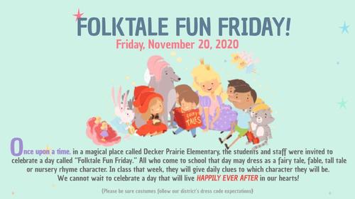 Folktale Fun Friday-11/20/20