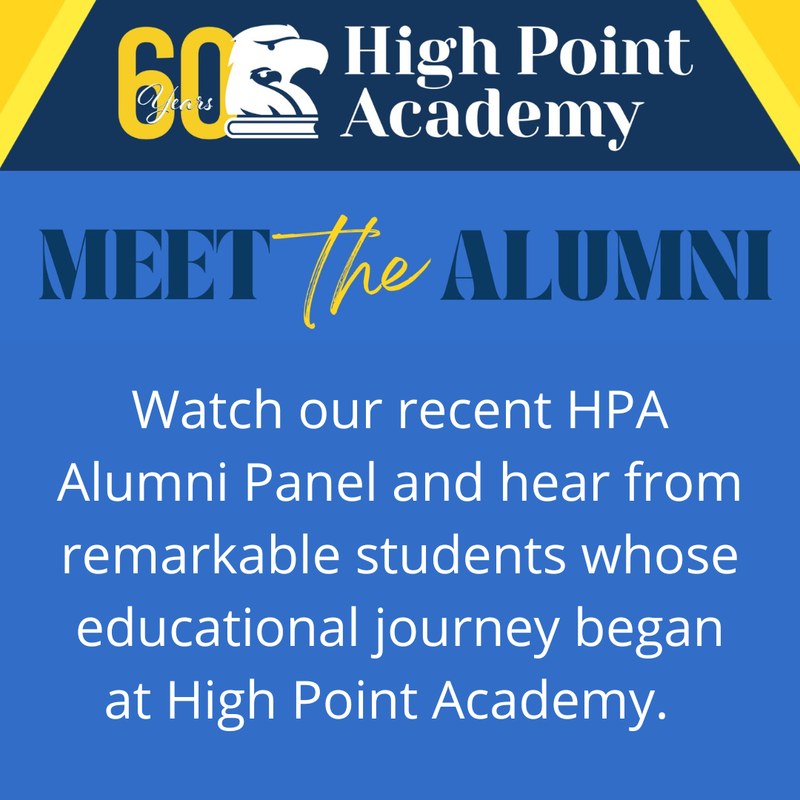 Meet the HPA Alumni Graphic