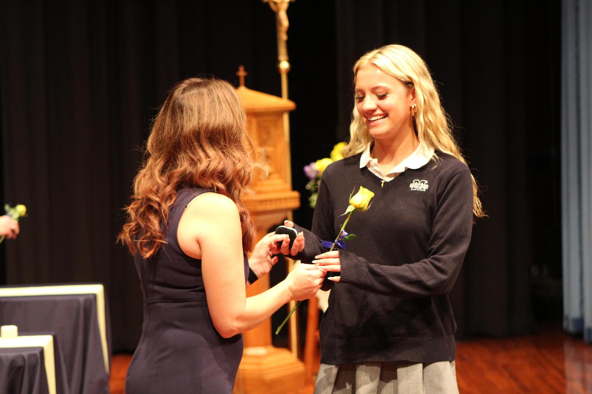 Yellow Rose Ceremony
