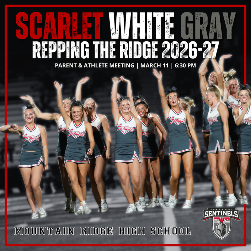 FUTURE SENTINEL CHEERLEADERS: MANDATORY PARENT MEETING