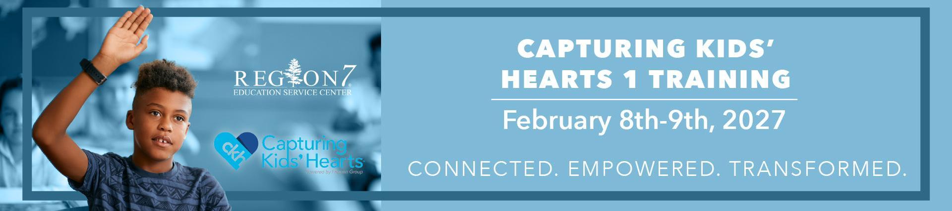 Capturing Kids' Hearts 1 Training banner
