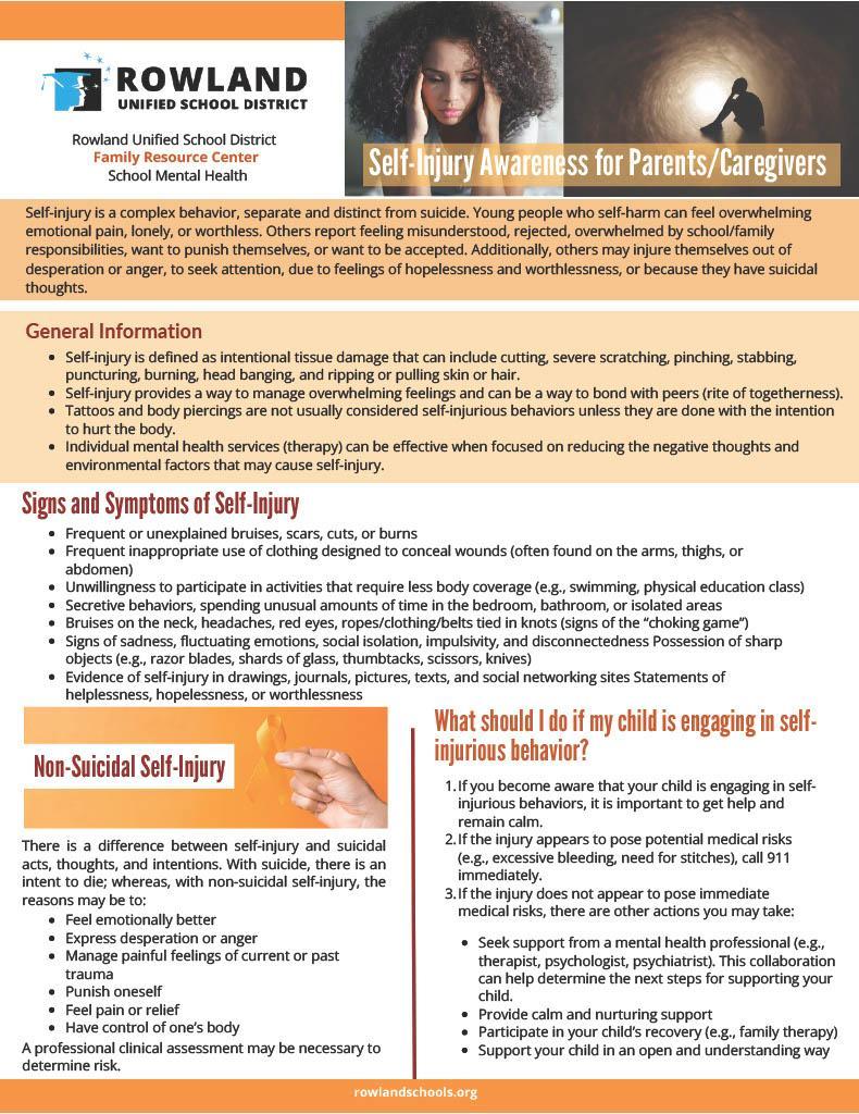 Self Injury Awareness 1