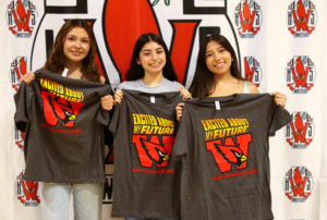 hittier High School seniors participate in a Future Ready event in October.