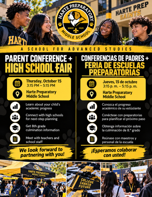 Flyer for Parent Conferences