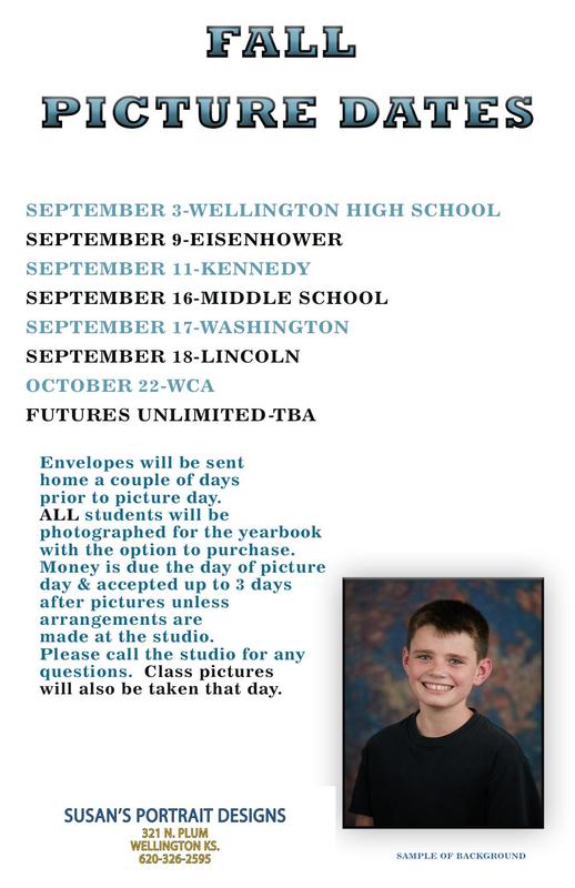 picture flyer with background sample