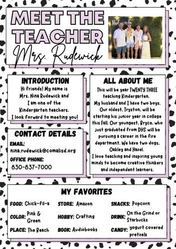 Meet the Teacher