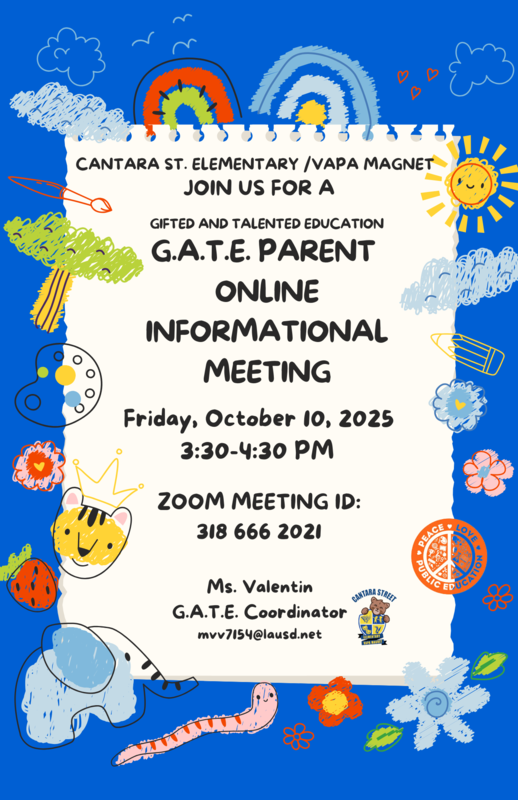 GATE flyer