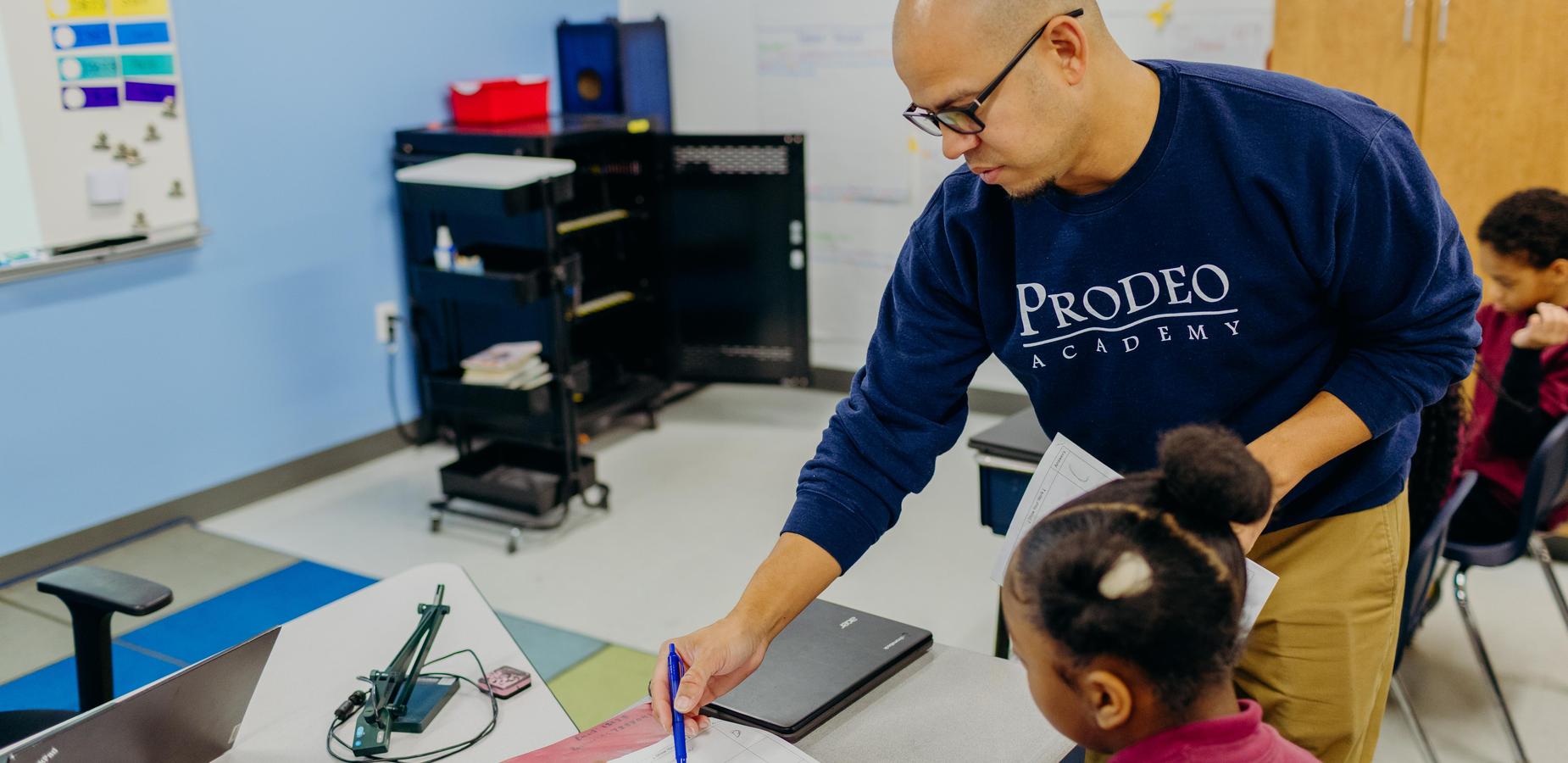 Students at Prodeo Academy